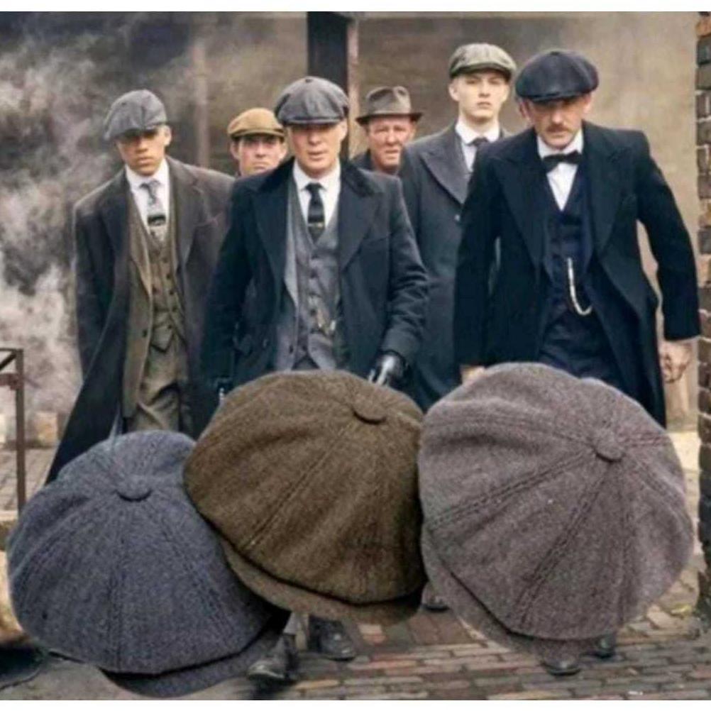 DISKON TOPI VINTAGE BARET PEAKY BLINDERS CAP NEWSBOY TOPI APOLO BARET PRIA WANITA TOPI BARET HAT TOP