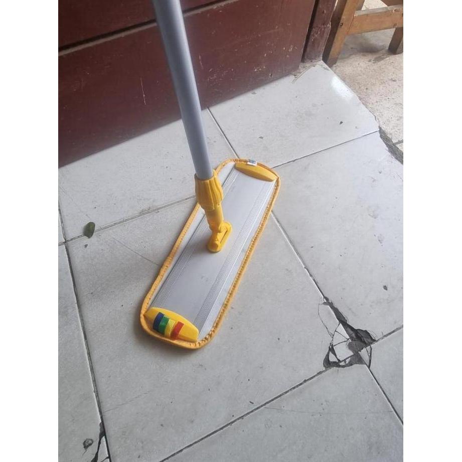 Grosir Flat Mop 40 Cm Set Lobby Duster Mop