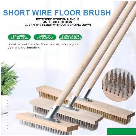 Sale Sikat Kawat Sikat Lantai Untuk Menghilangkan Lumut Sikat Pembersih Gagang Panjang Sikat Sapusik