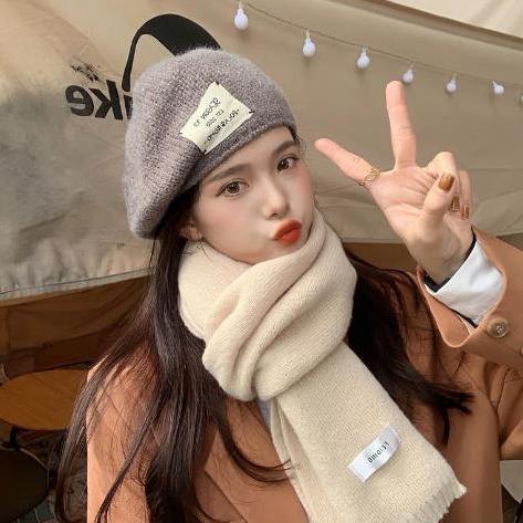 Scarf Syal Leher Wanita Musim Dingin / Winter Shawl