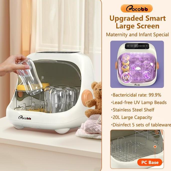 Bybsand- Cocobb Baby Bottle Uv Sterilizer Botol Bayi Kabinet Sterilisasi Rumah Tangga Uv 2 In 1 Mult