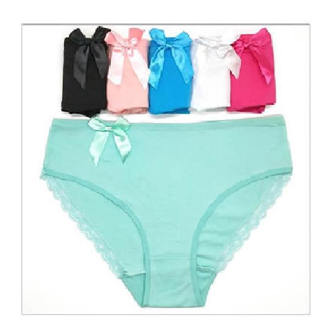CELANA DALAM WANITA - CD JUMBO IMPORT PREMIUM BAHAN 95% KATUN LEMBUT PITA BESAR 89311 Nyaman
