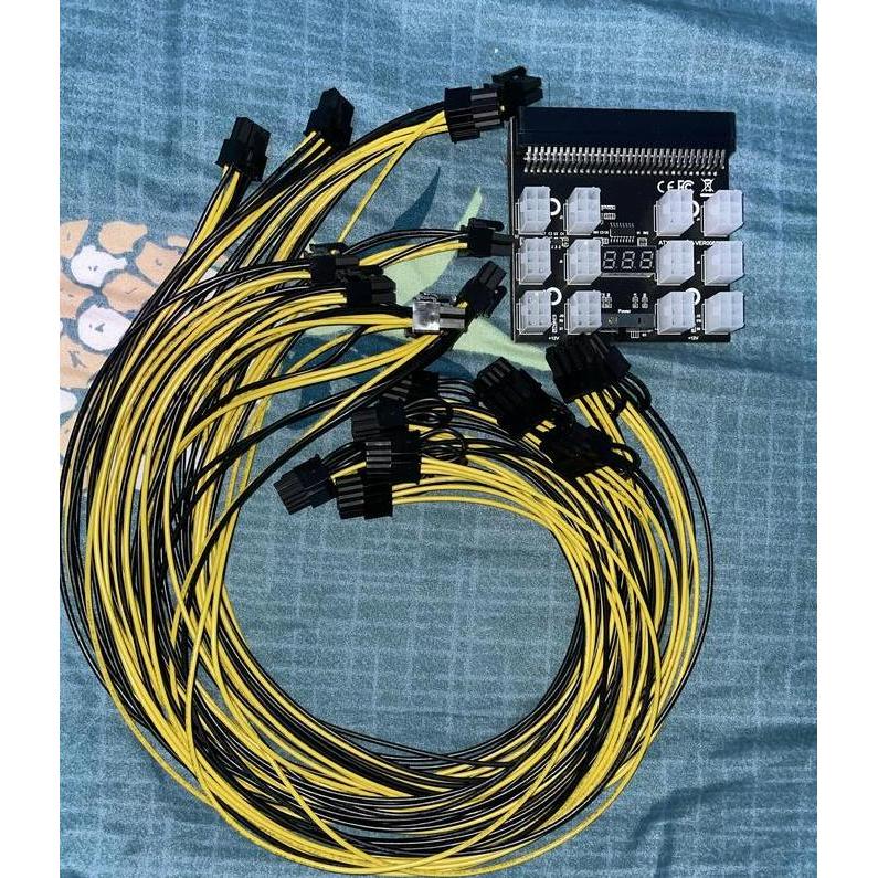 HARGA DISC - breakout board psu mining paket breakout psu mining breakout mining