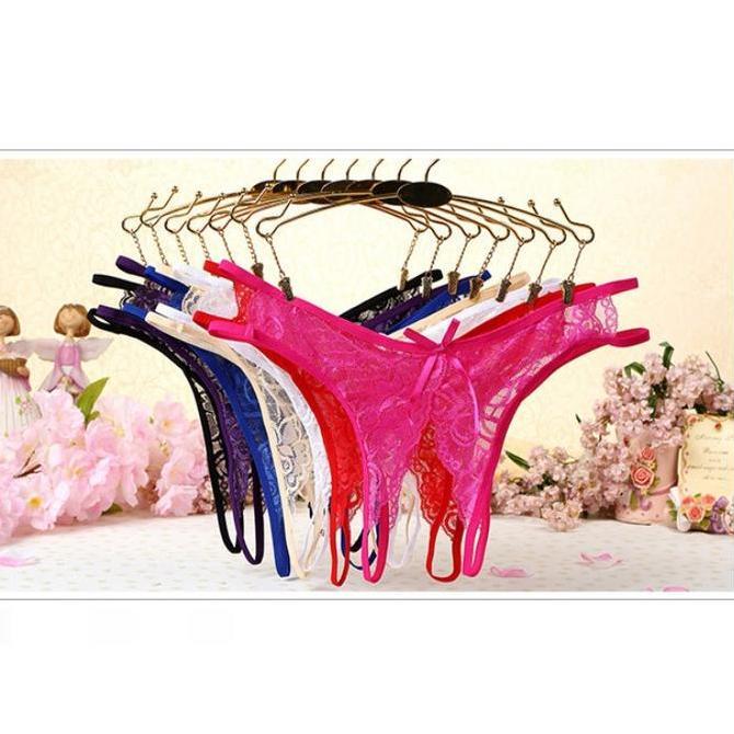 [NL] LINGERIE FOR WOMEN CD Y WANITA SEKSI PANTY OPEN CROTCH BRIEFS BRIEF PANTIES NIGHT REMAJA DEWASA