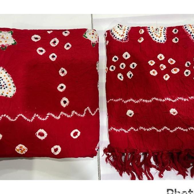 Kain Siraman Jumputan Katun PREMIUM