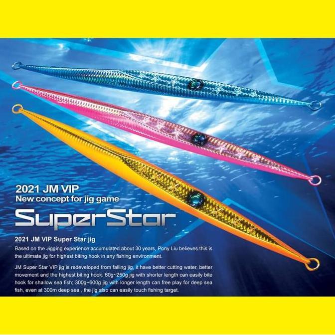 HARGA DISC - JM VIP 200gr Super Star 2021 Metal Jig Original Jigging Master