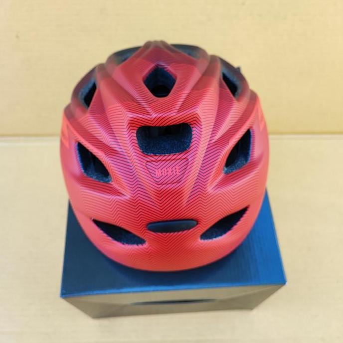 Helmet Moxie Polygon Matt Red Size L. Helm Sepeda Polygon Merah