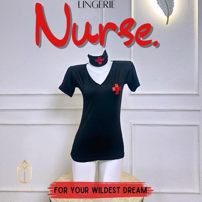 Lingeri Cosplay Nurse / Allsize Kastum Suster y