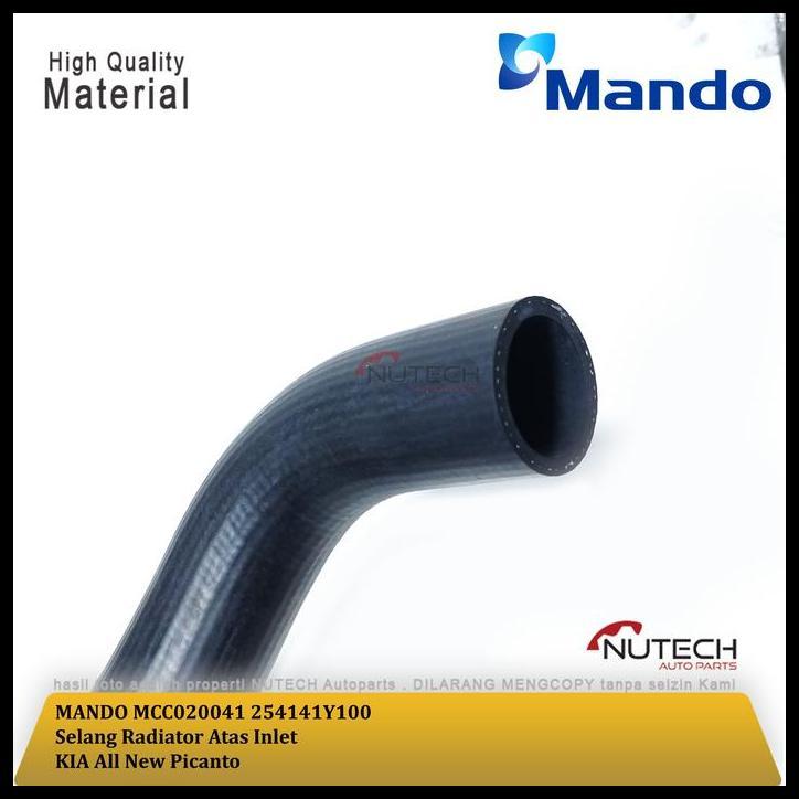 DISKON SELANG RADIATOR ATAS INLET KIA ALL NEW PICANTO ASLI ORI MANDO 