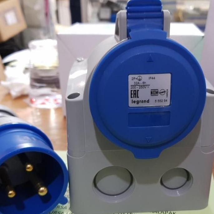 BEBAS ONGKIR - surface mounting legrand 3pin 32a set