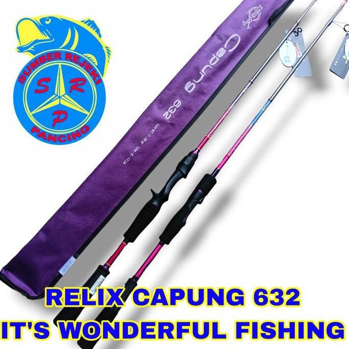 Joran Relix Nusantara Capung 632 Bc & Spining