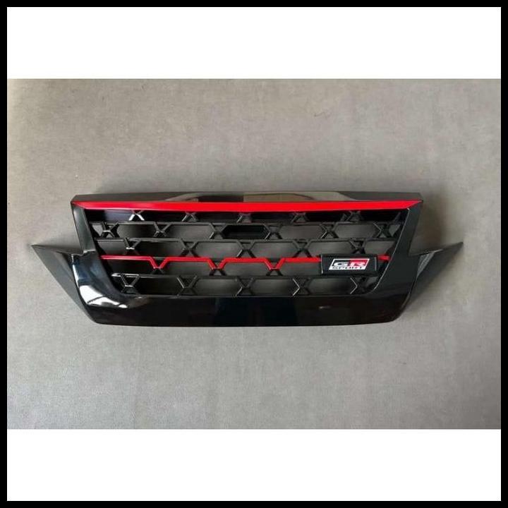 TERBARU GRILL GRILLE BUMPER DEPAN TOYOTA ALL NEW RUSH 2018 SAMPAI 2022 HITAM GR SPORT 2021 2019 2020