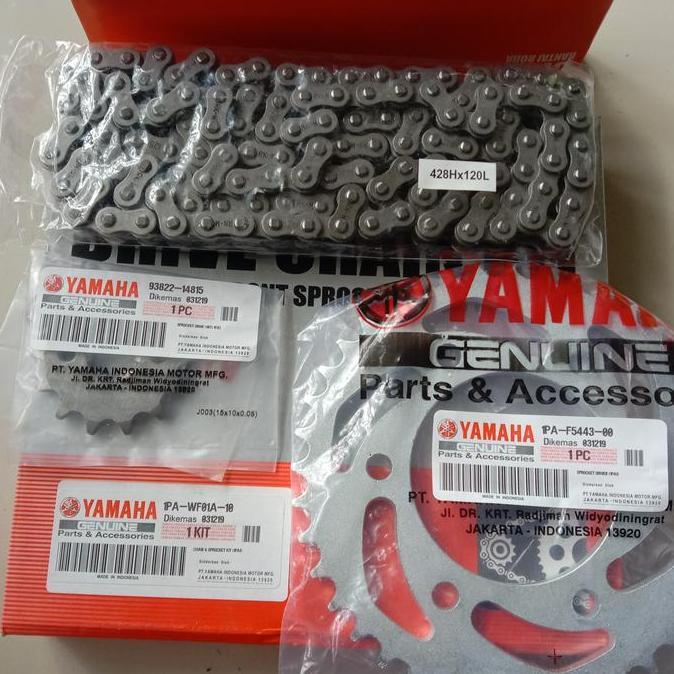 GEAR SET YAMAHA VIXION NEW BARANG ORI YGP