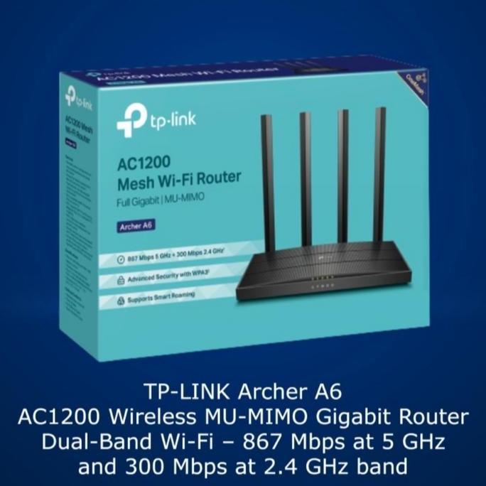 TP-LINK TP-Link Tp-link tp-link TPLink tplink Archer A6 AC1200