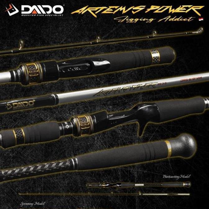 Joran Pancing Daido Artems Power 602 Jigging Rod Spinning