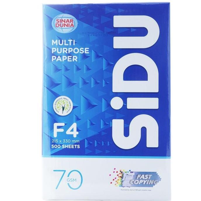 Kertas HVS Sinar Dunia SIDU F4 70 Gram