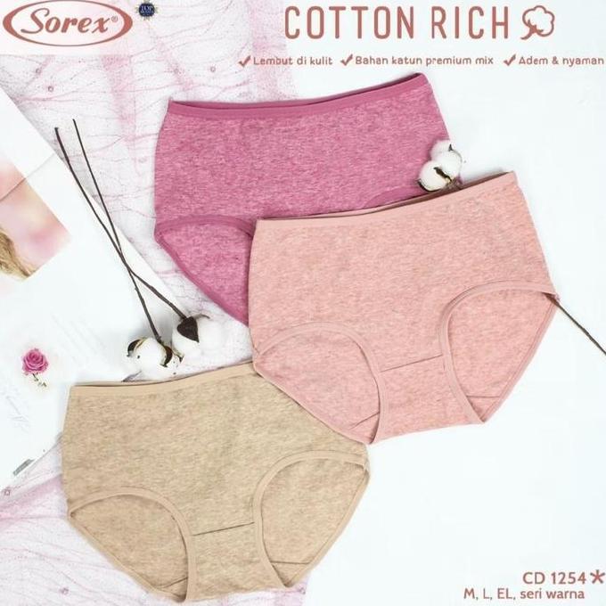 SOREX Cd MIDI Rich Cotton 1254 Super Lembut