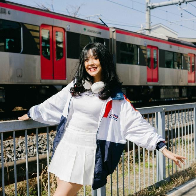 Cuci Gudang Club Of 1986 Yahiko Original Sporty Colorblock Vintage Windbreaker Jacket