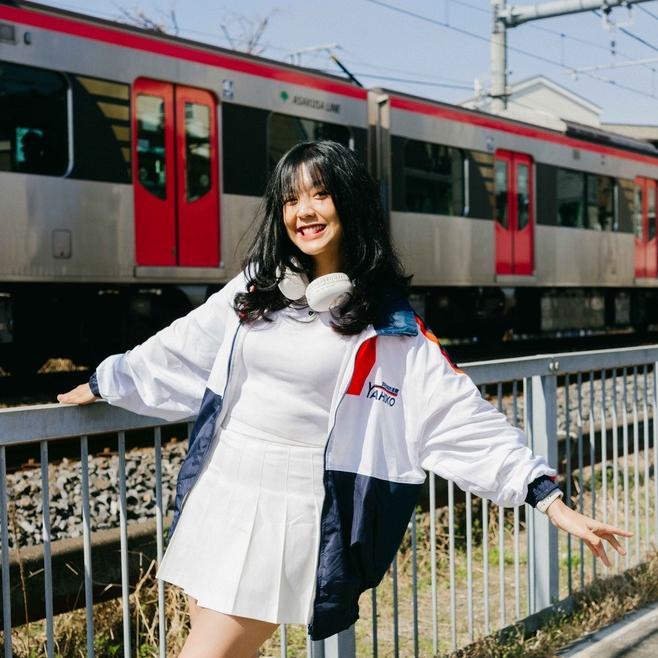 official club of 1986 yahiko original sporty colorblock vintage windbreaker jacket