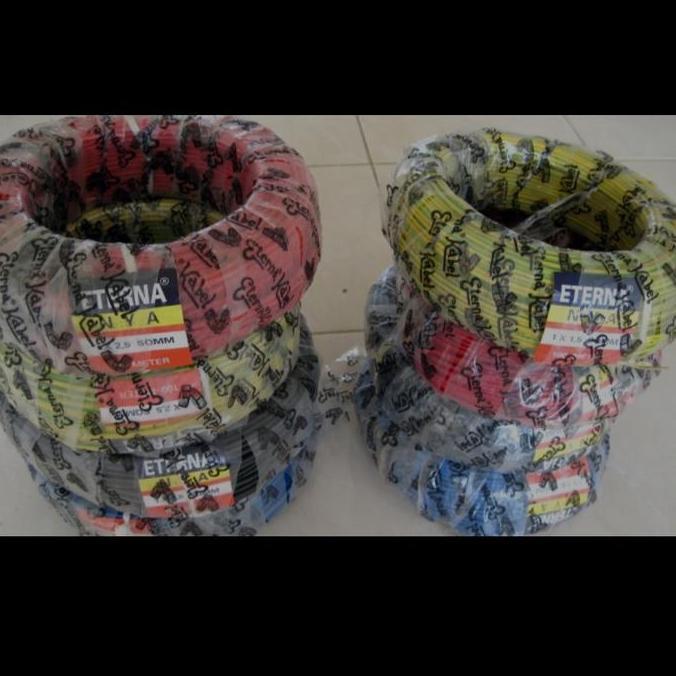 kabel eterna NYA 1x2.5mm 100 meter/kabel tunggal eterna 1x2.5mm 100m