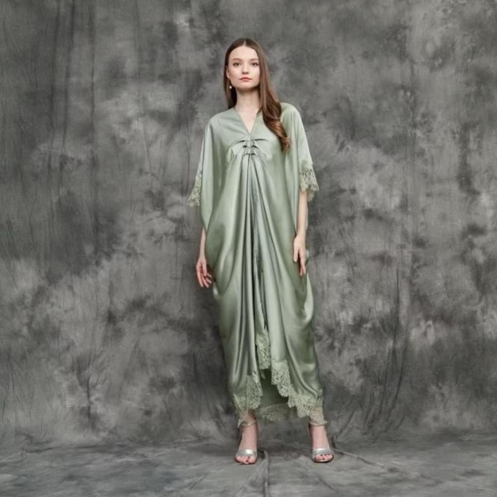 DISKON KAFTAN LACE I KAFTAN SILK I KAFTAN RAYA I KAFTAN VISCOSE I WEDDING DRESS  I RAYA OUTFIT I COU