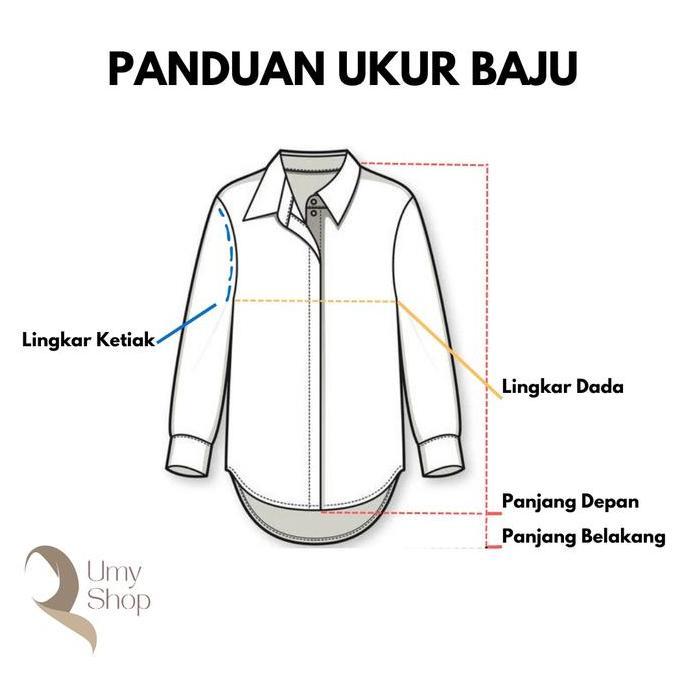 Fella - Atasan Fashion Muslim Wanita Jumbo Crinkle Co