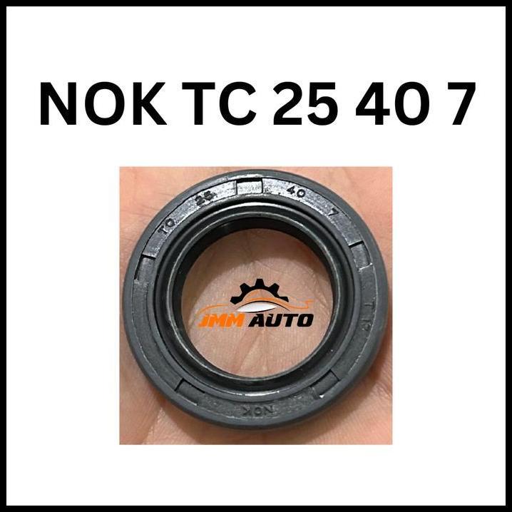 TERMURAH OIL SEAL NOK TC 25 40 7 / 25 X 40 X 7 SEAL OIL NOK ORIGINAL 