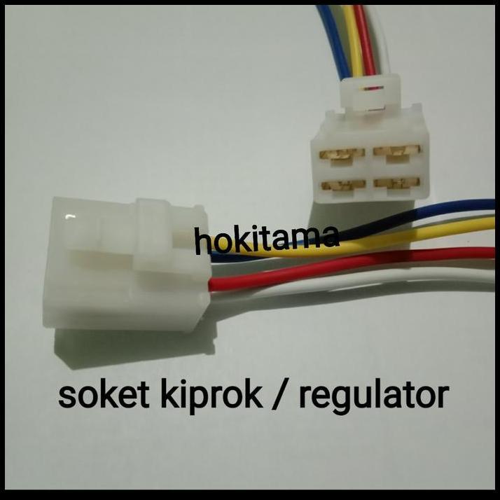 TERLARIS SOKET KIPROK KYMCO TREND SR 125 GLX 125 SANXIN METICA COLOK REGULATOR !