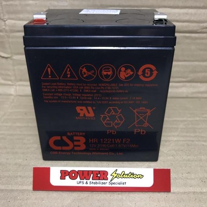 DV325 - CSB HR1221W F2 / Battery CSB HR 1221W F2 / Battery Ups Apc CSB HR 1221