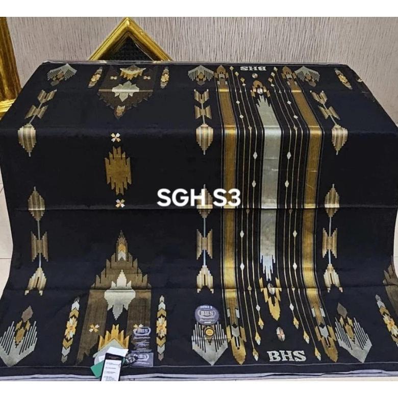ORIGINAL SARUNG BHS MASTERPIECE BAHAN HALUS NYAMAN DIPAKAI ASLI SUTRA SONGKET TIMBUL BERKUALITAS