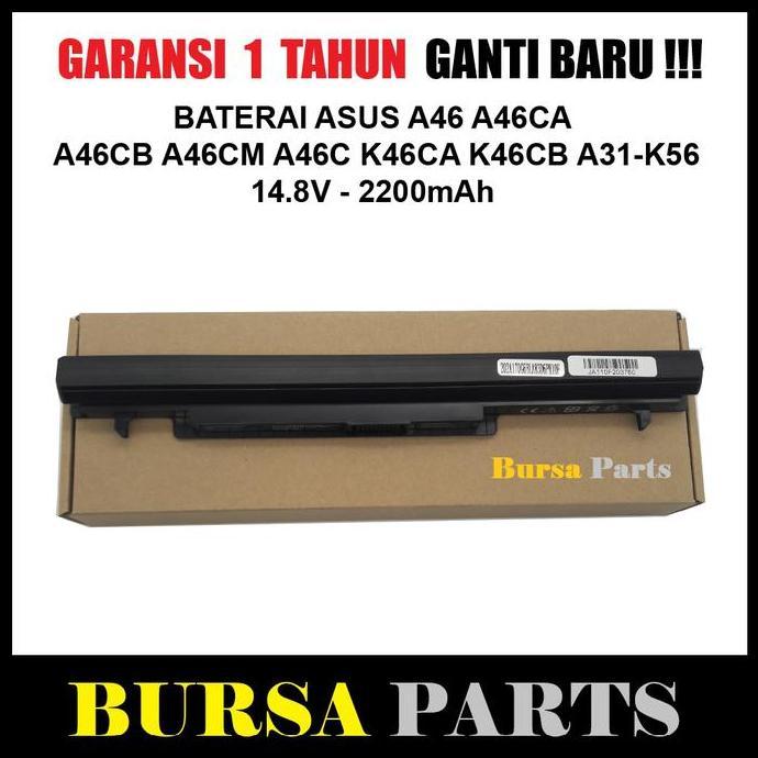DS207 - Baterai Asus A46 A46CA A46CB A46CM A46C K46CA K46CB