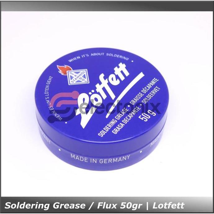 Lansungkirim- Lotfett Soldering Grease 50 Gram / Minyak Solder