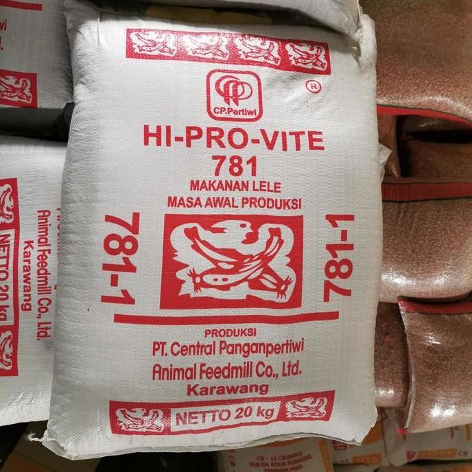 781-1 / 781 1mm / Pakan Ikan Lele Hi-Pro-Vite Phokpand 781 (Karung)