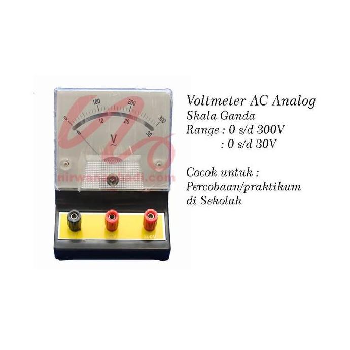 Voltmeter AC Analog, Alat Peraga Pendidikan