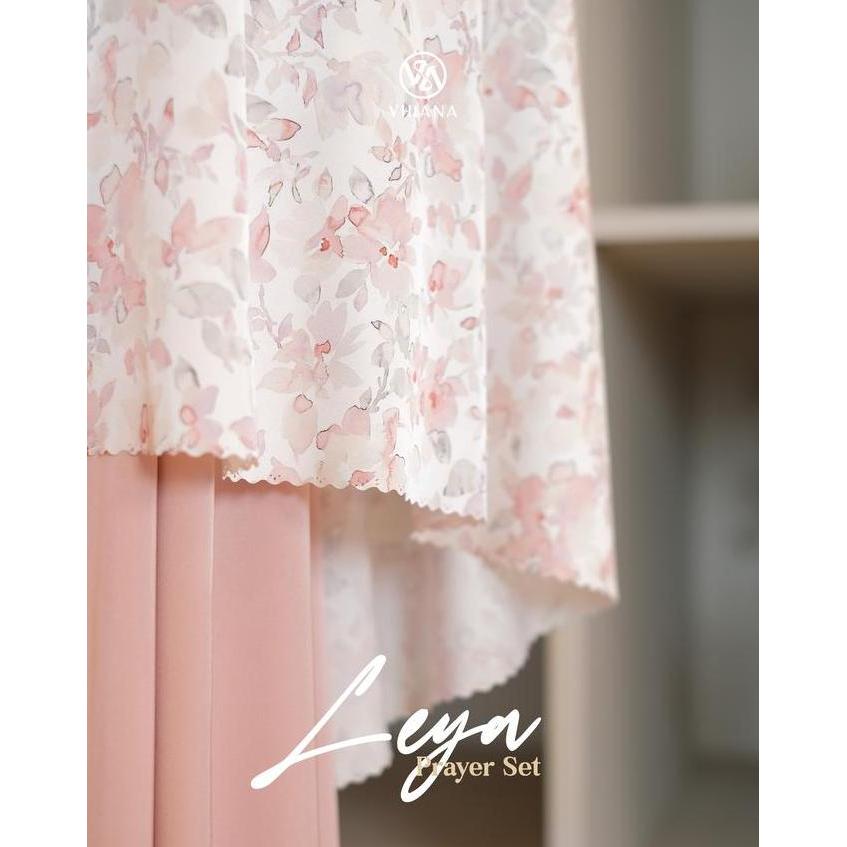 Leya Prayer set By Vhiana/ Mukena Silk Premium/ IED FITRI Muslim Dewasa Katun Motif