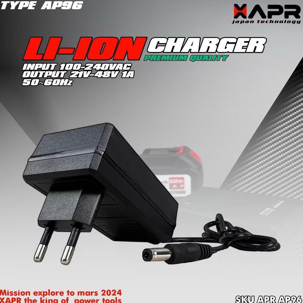 Charger bor impact wrench APR 48V 88V 99V 128V casan bor gerinda baterai APR