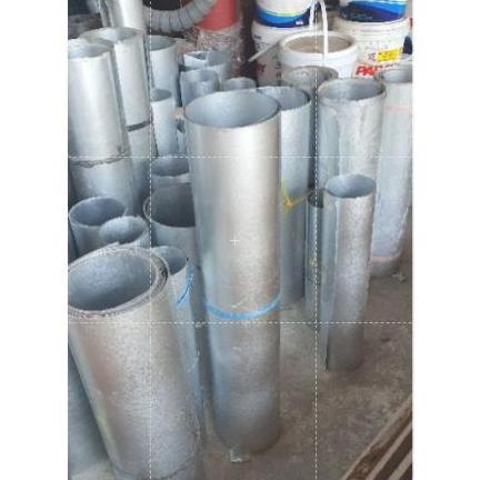 SENG TALANG GALVALUM 0,25 TINGGI 120cm / 1.2mter HARGA PER 1 METER TALANG AIR ATAP GALVALUM