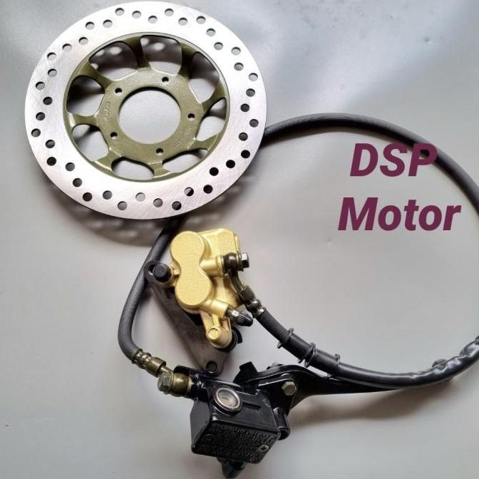 Allthebest- CAKRAM ASSY DEPAN REM DISK ASSY 1 SET SUPRA X LAMA-SUPRA FIT LAMA
