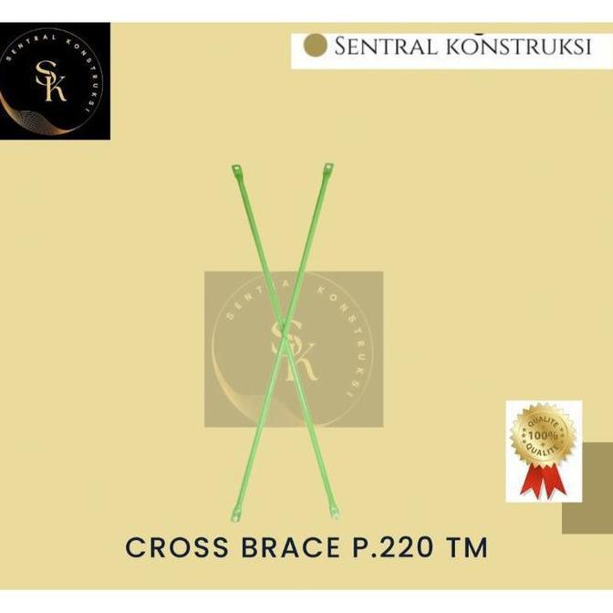 Cross Brace Scaffolding P. 220cm Merk TM