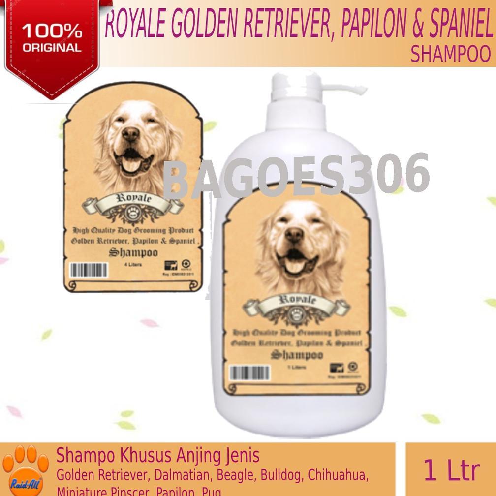 [FX] Shampoo Anjing Raid All Royale Golden Retriever,Papilon&Spaniel Dog Shampoo~Shampo Anjing 1ltr