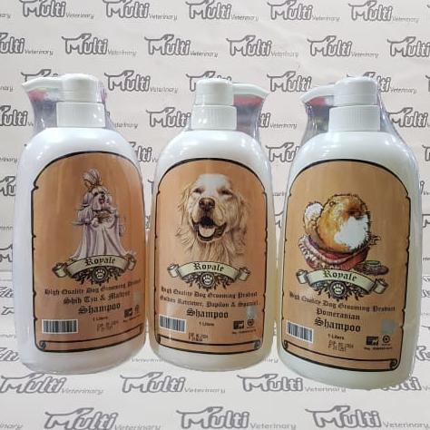 [FX] Shampo Dog ROYALE 1 lt Shampo Anjing Conditioner Raid All