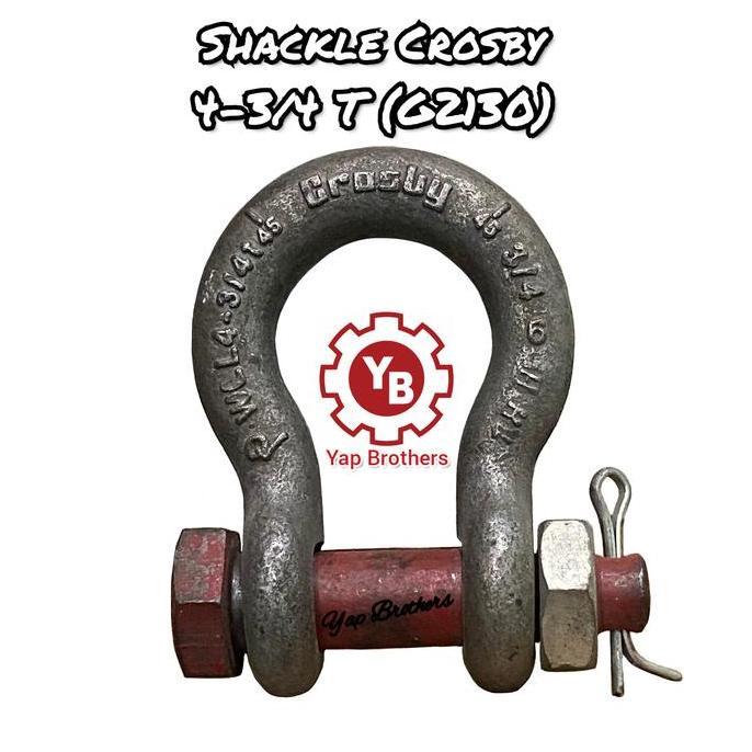 SHACKLE CROSBY G2130 4.75T