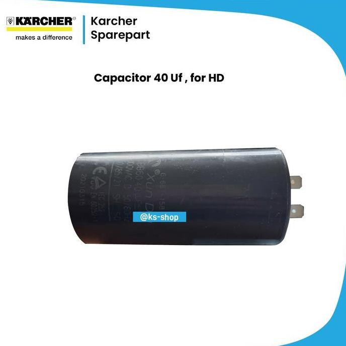 KARCHER Capacitor 40 Uf for HD Kapasitor karcher RESTOCK