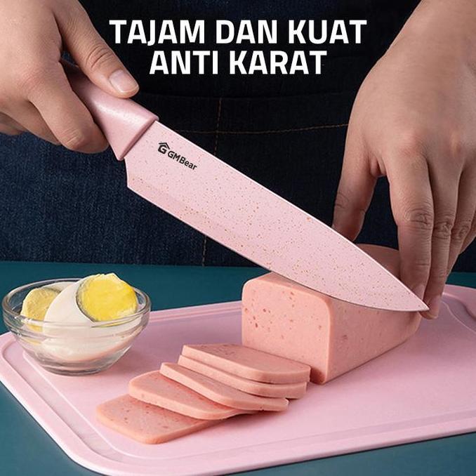 Whynot- Gm Bear Pisau Dapur Set Multifungsi - Pisau Dapur 1 Set