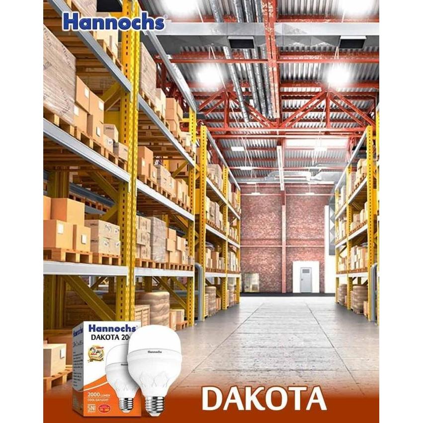 Lightfast- Hannochs Dakota Lampu Bohlam Led Bulb Tabung Cahaya Putih 15W 15 Watt