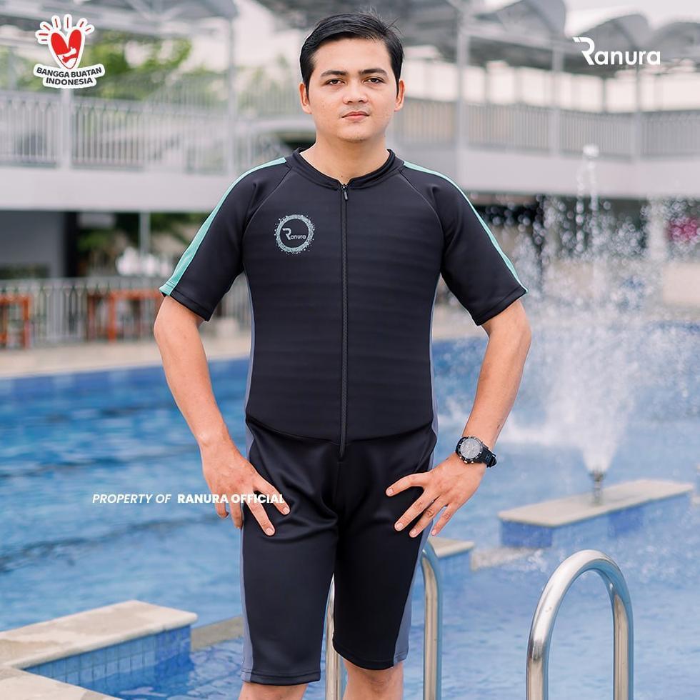 HOT PRODUCT Baju Renang Mengapung Pria Dewasa Ranura Male Alat Terapi Renang