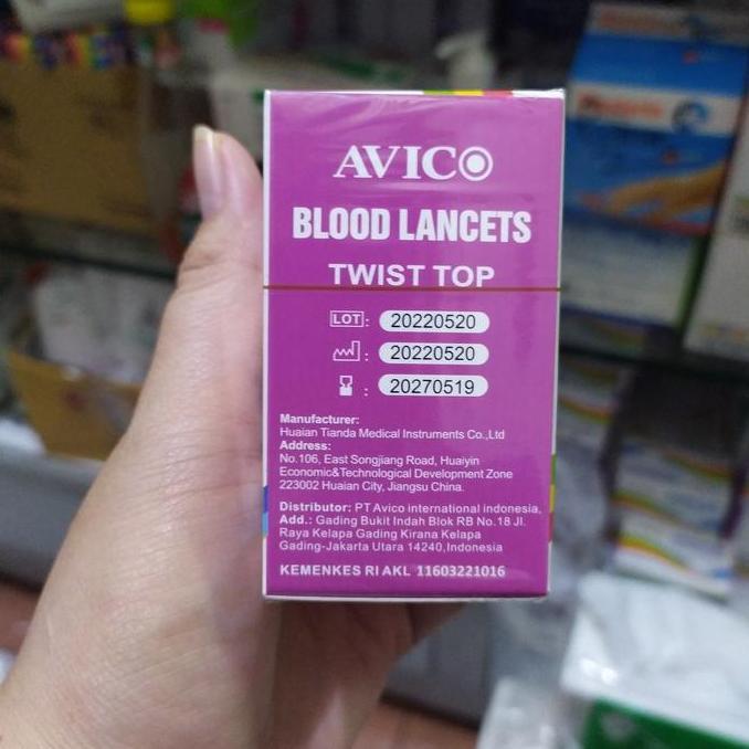 Medikit- Blood Lancet/ Jarum Lancet Murah / Lancet Easy Touch, Nesco, Gluco Dr