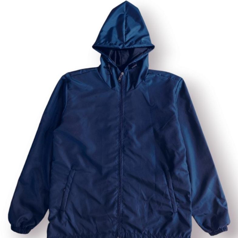 BEST SALE [BESTSELLER]JAKET RUNNING POLOS UNISEX CASUALOUTFIT/JAKET PARASUT POLOS JUMBO PRIA WANITA 