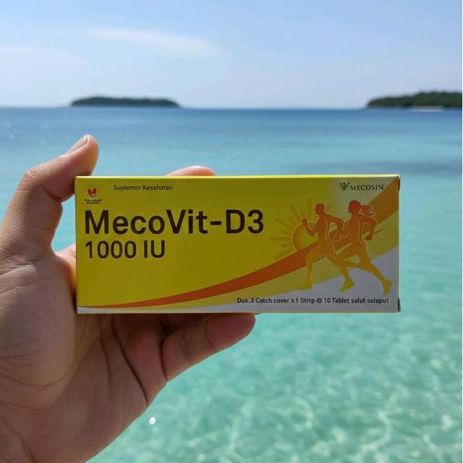 Lansungkirim- Mecovit D3 / Vitamin D3 1000Iu Perbok