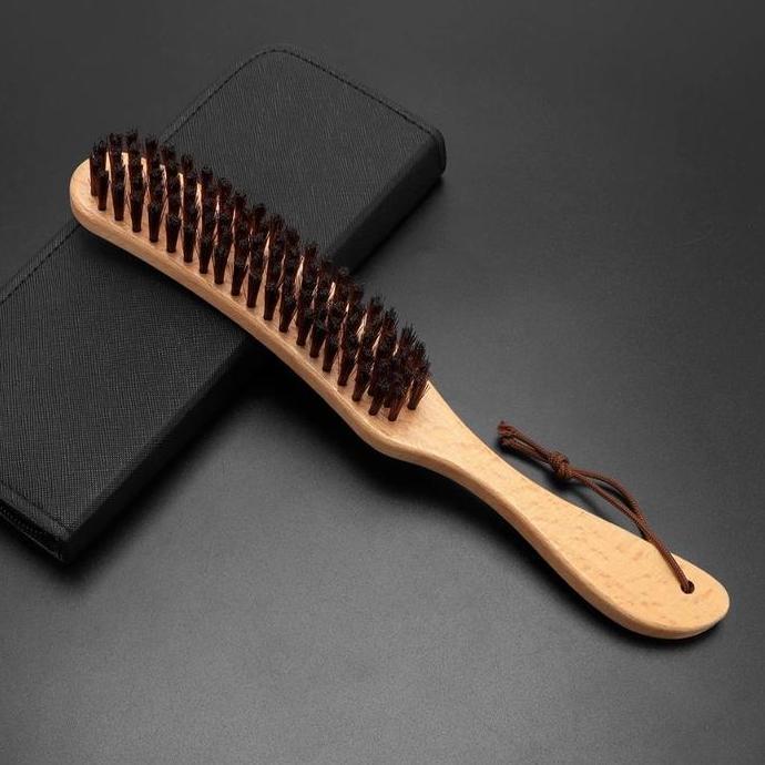 Studix- Sikat Barber | Sikat Badan Barbershop Gagang Kayu